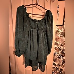 Beautiful floral embroidered altard state Gemma dress